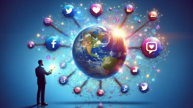tableau comparatif des 5 plus grands réseaux sociaux dans le monde